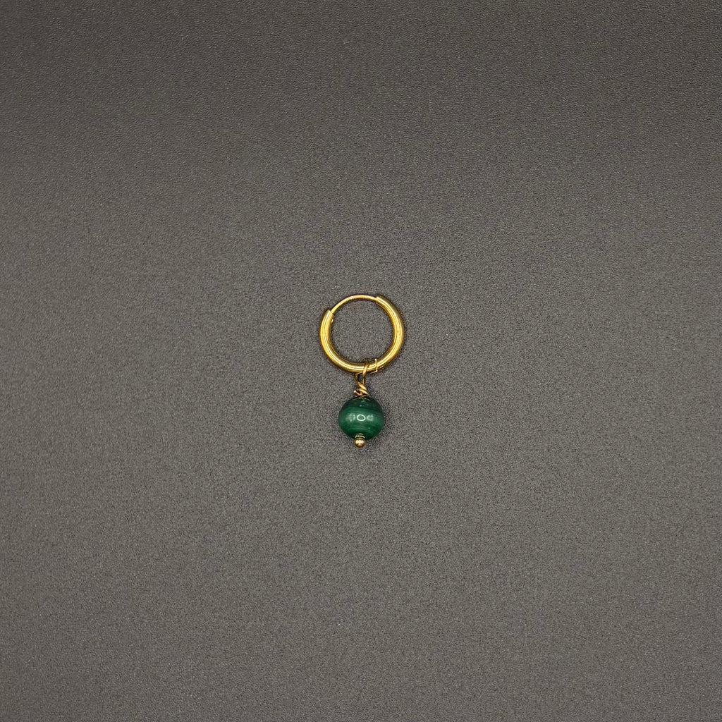 Boucles d’oreilles Calista 1 - Malachite