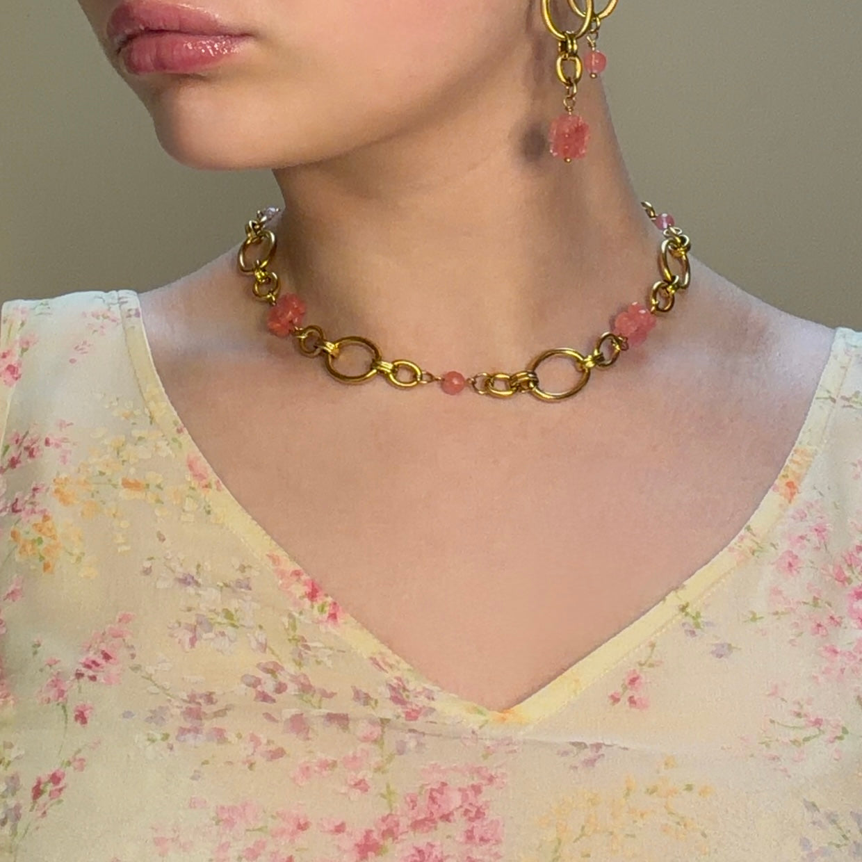 Collier Floral