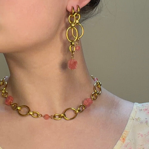 Boucles d'oreilles Floral