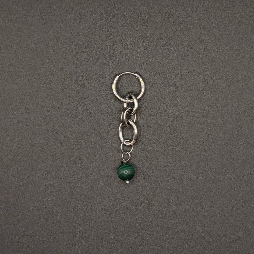 Boucles d’oreilles Calista 2 - Malachite