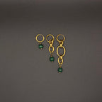 Boucles d’oreilles Calista 1 - Malachite