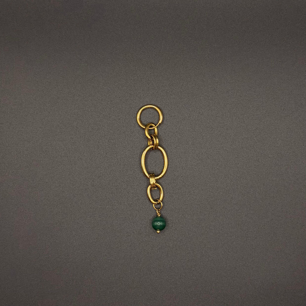 Boucles d’oreilles Calista 3 - Malachite