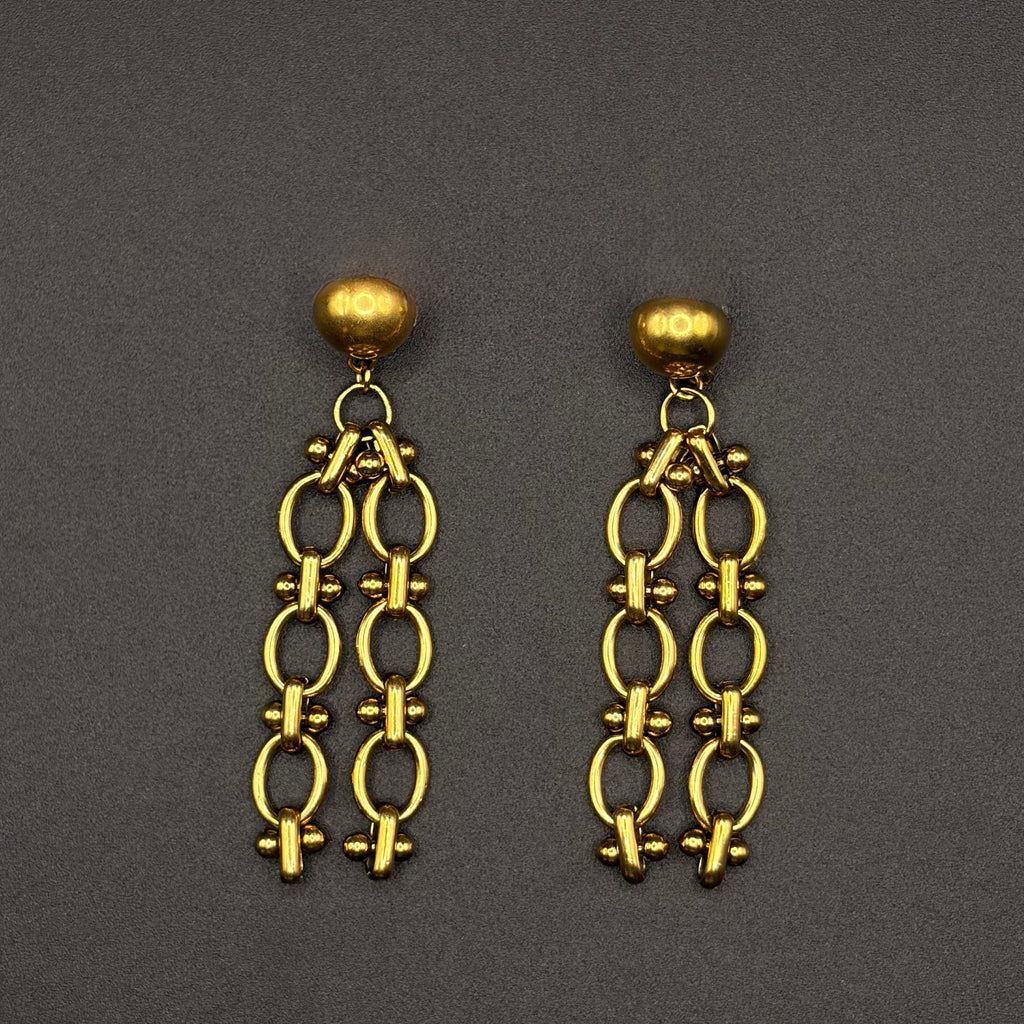 Boucles d’oreilles Sépia