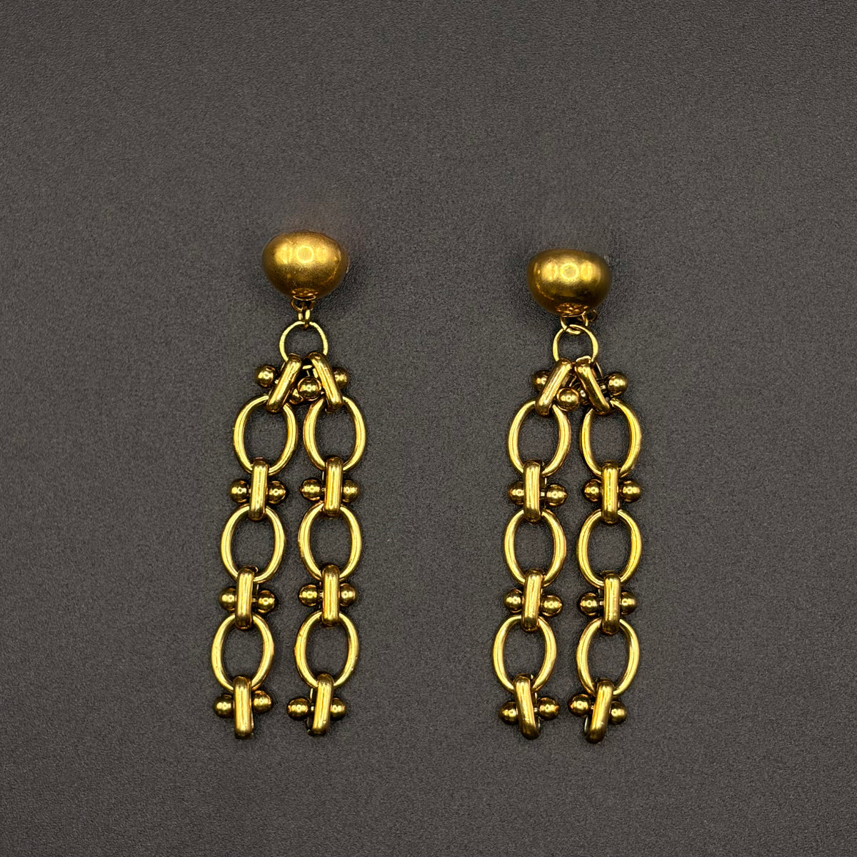 Boucles d’oreilles Sépia